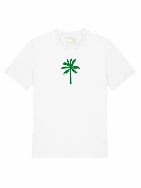 T-shirt Palmtree Green Velvet
